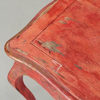 A rococo style makeup table, 20th century.