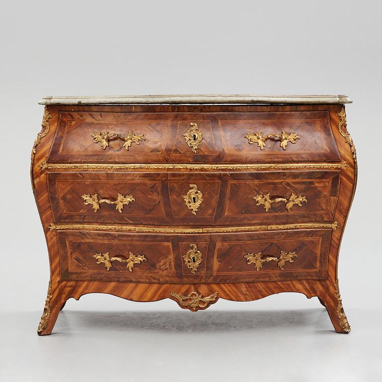 A Swedish Rococo commode.