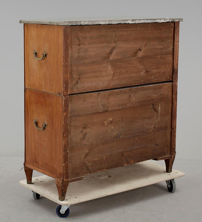 CHIFFONJÉ, Lars Almgren (mästare i Stockholm 1770-1795), tillskriven. Sengustaviansk.