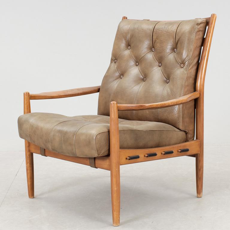 FÅTÖLJ, "Läckö", Ingemar Thillmark för OPE, 1900-talets andra hälft.