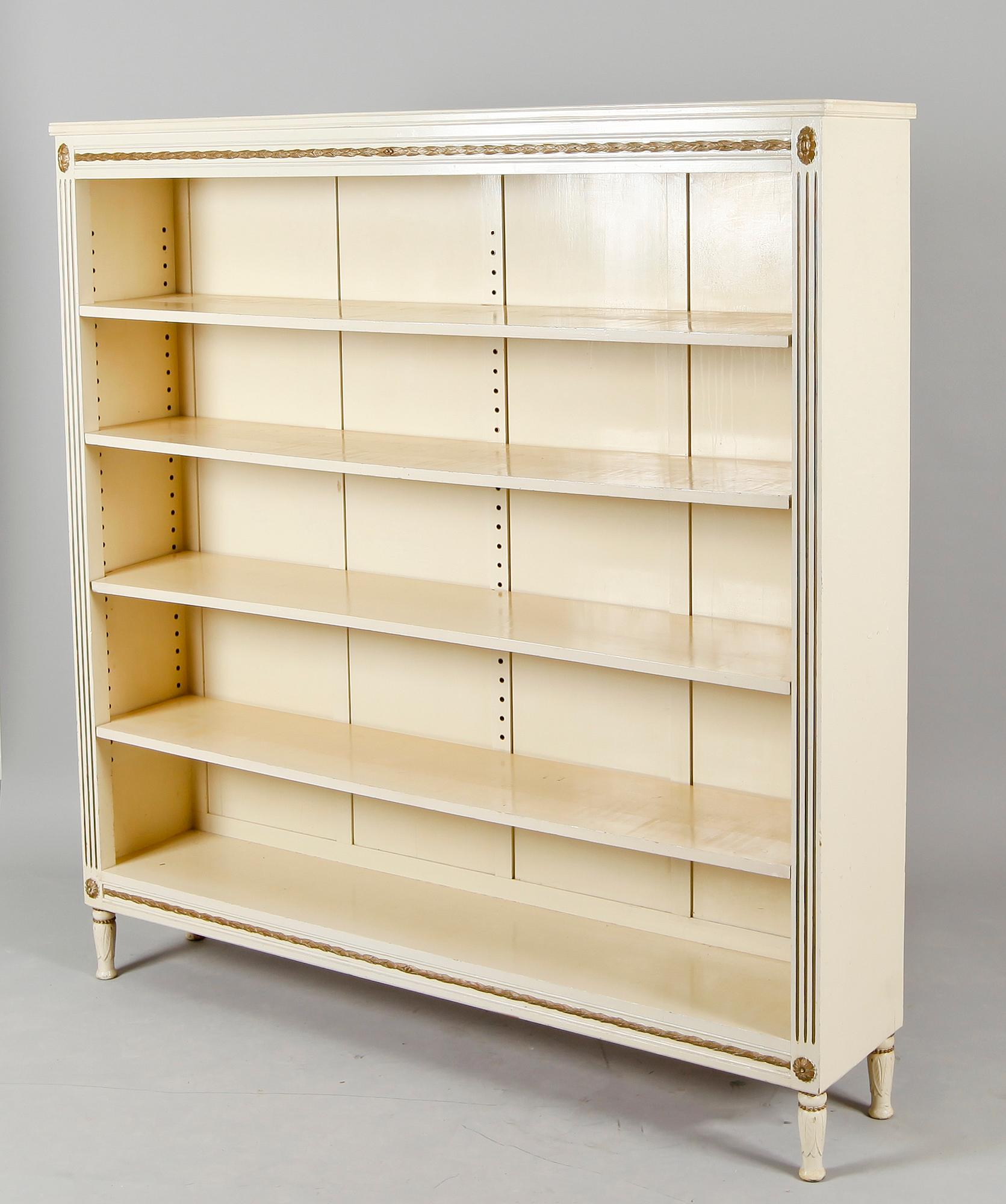 BOKHYLLA, gustaviansk stil, 1900-talets första hälft.