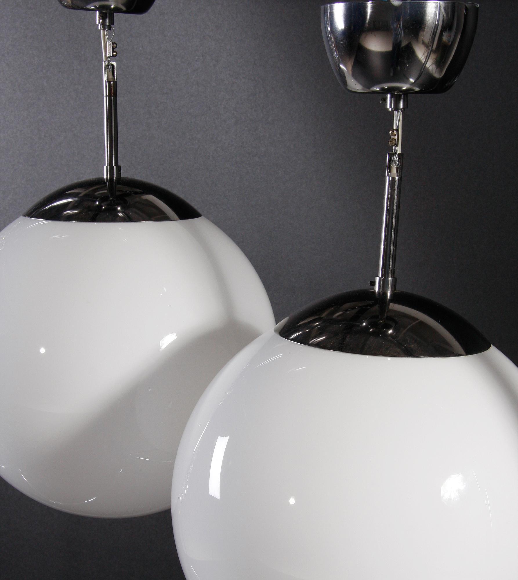 TAKARMATURER, ett par, glas, 1930/40-tal.