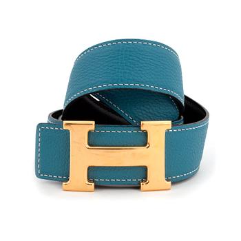 752. HERMÈS, one reversible belt,