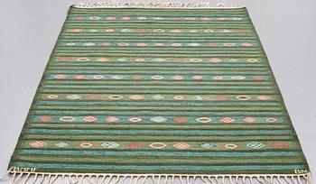 Barbro Nilsson, A CARPET, "Krusbär", tapestry weave, ca 205 x 132,5 cm, signed AB MMF BN.