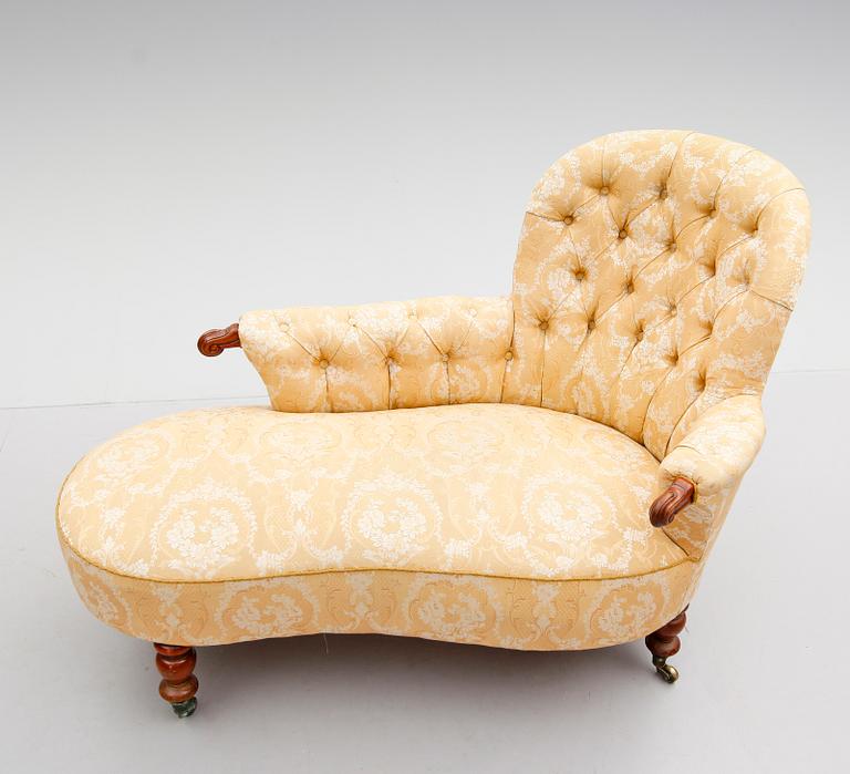 KANAPÉ, nyrenässans, sent 1800-tal.