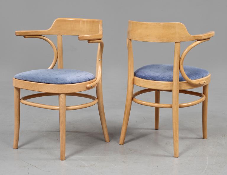 KARMSTOLAR, 10 st, "Cattelinstolen", Axel Kandell, Gemla, 1980.