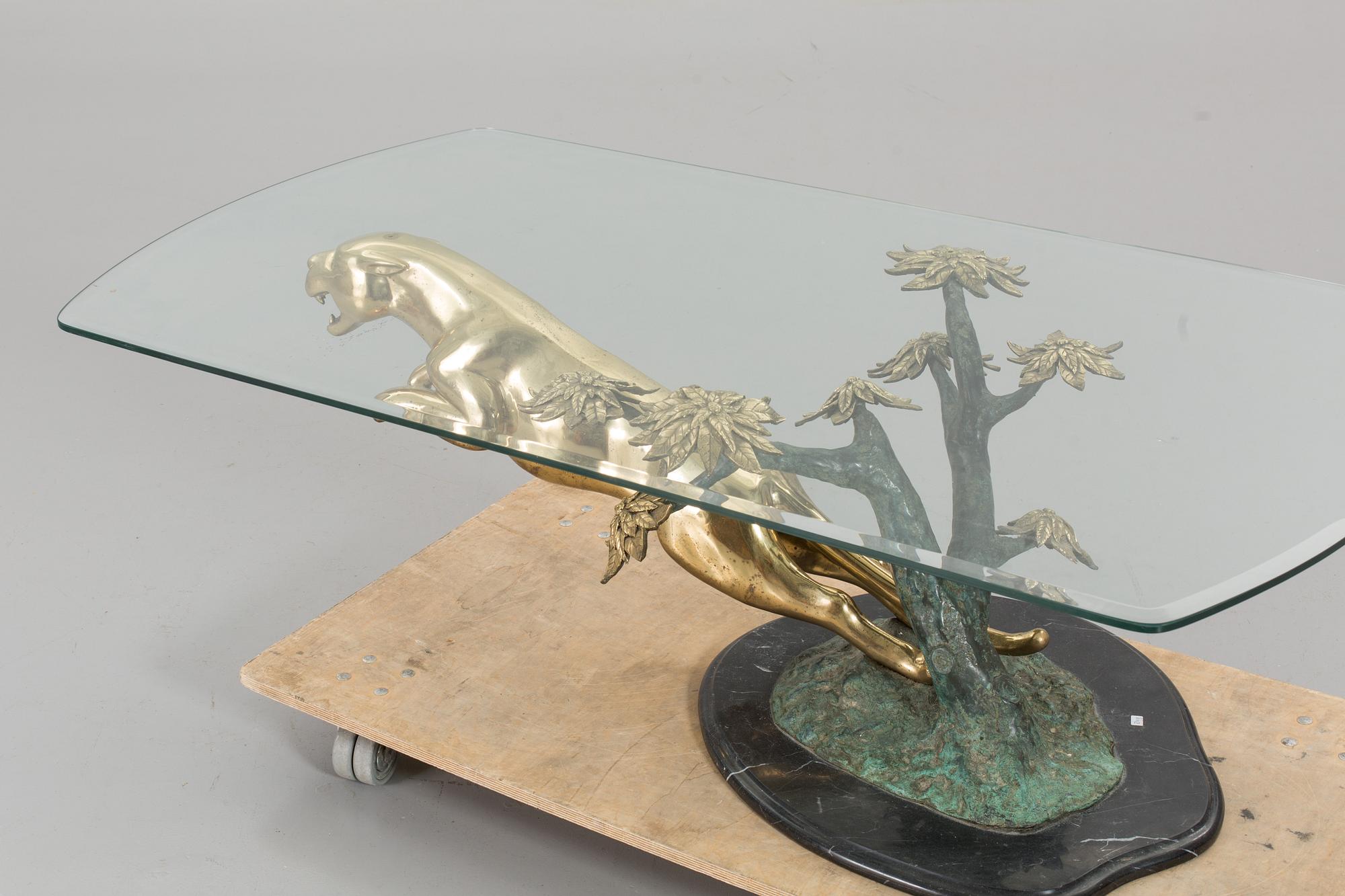 A coffee table, late 20th century,