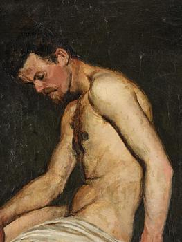 Anders Zorn, The model Skald, academy janitor.