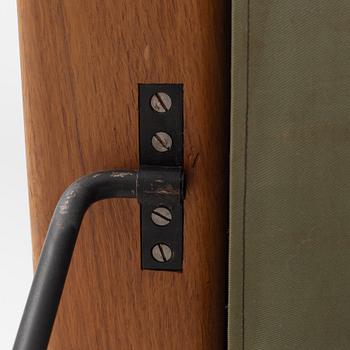 Hans J. Wegner, armchair with footstool/daybed, GE-01, Getama, Denmark.