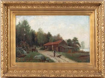 Julia Strömberg, Man med skottkärra.