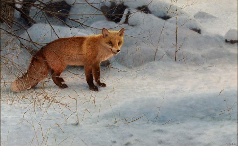 LENNART SAND, oil on canvas, signerad and dated -95.