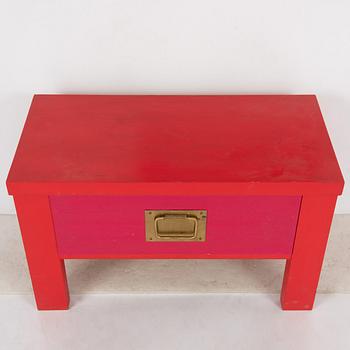 Erik Höglund, a dresser and a mirror, Eriksmåla glas, Sweden, 1960's/70's.