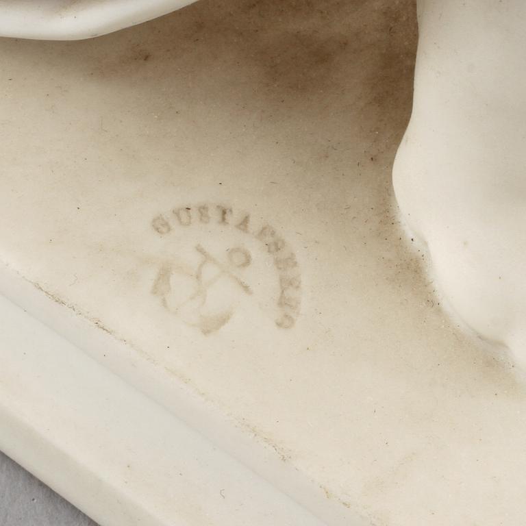 FIGURIN, parian, Gustavsberg, 1900-talets mitt.