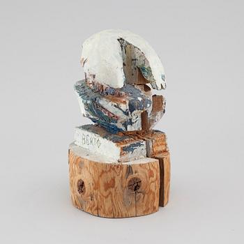 BERTO MARKLUND, sculpture, wood, signed Berto.