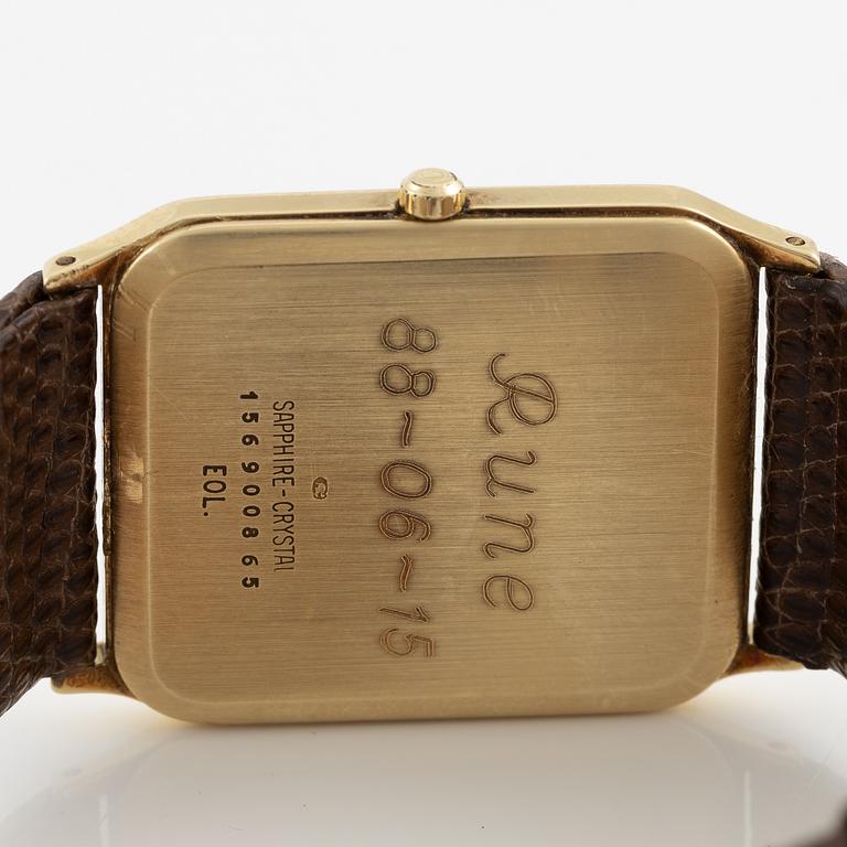 Certina, wristwatch, 14K gold, 27 mm.