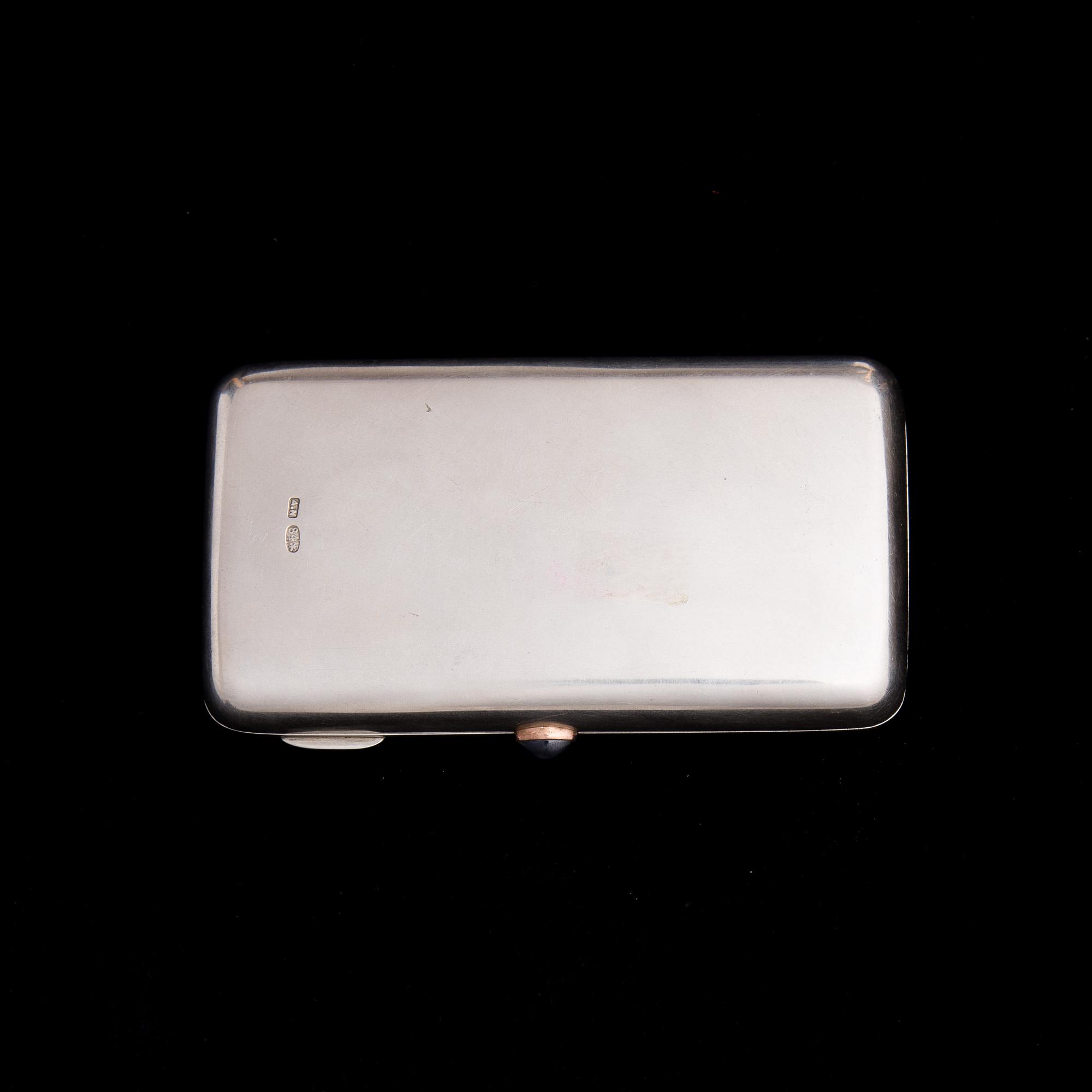 PURSE, silver, Russia, St.Petersburg ca 1900, Anders Nevalainen, total weight 134 g.