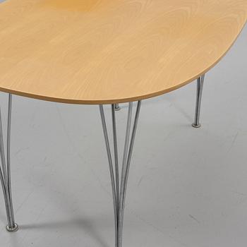 Bruno Mathsson & Piet Hein, bord, "Superelips", Fritz Hansen, Danmark, 1990.