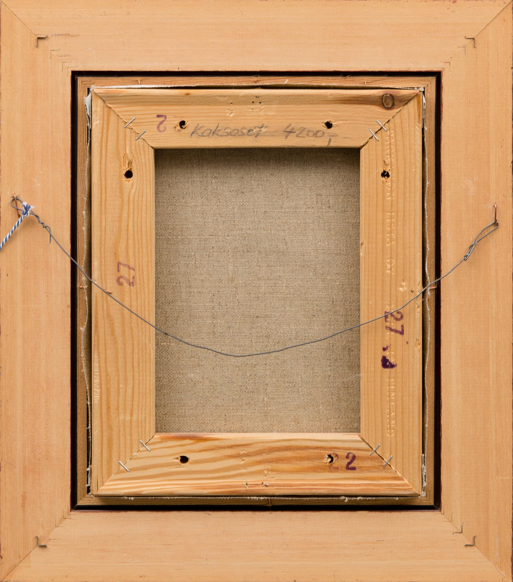 ANNUKKA GRÖNLUND, öljy kankaalle, signeerattu ja päivätty 90.