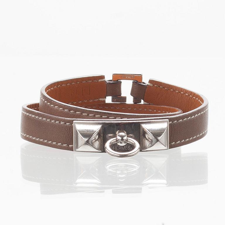 ARMBAND, '"Rivale Double Tour - Double Wrap", Hermès.