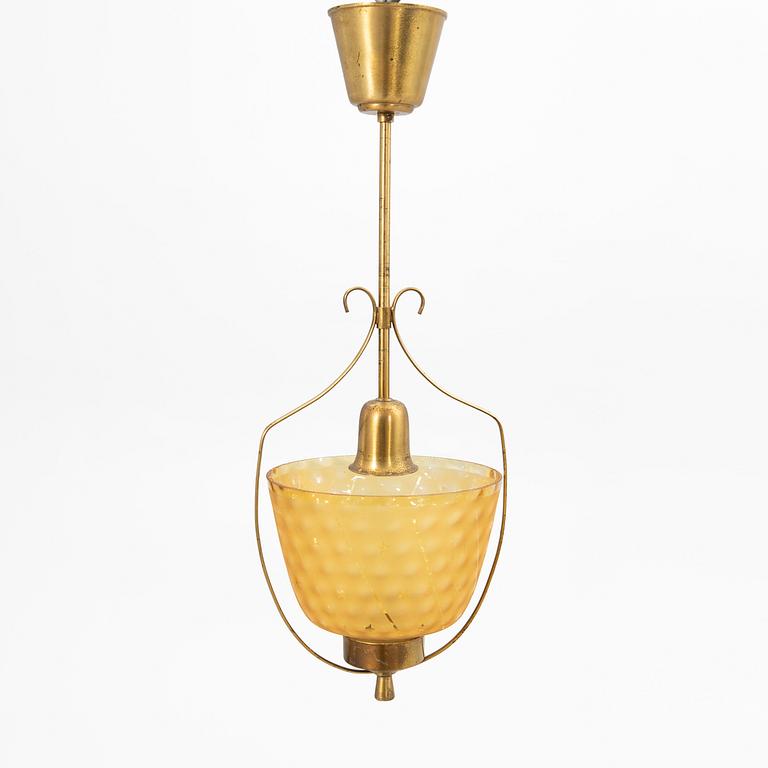 Ceiling lamp, Swedish Modern, 1940s.