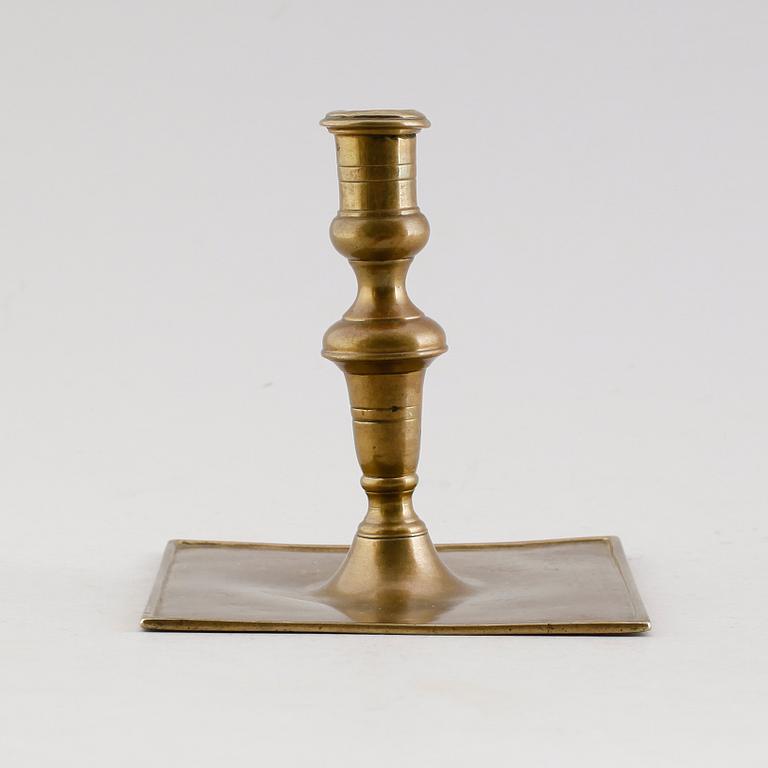 LJUSSTAKE, brons, 1600-tal.