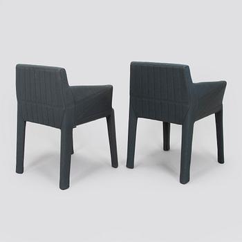Ligne Roset, a set of 8 'Facett' dining chairs, France.