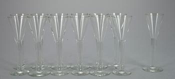 SNAPSGLAS, 13 st, 1900-talets slut.