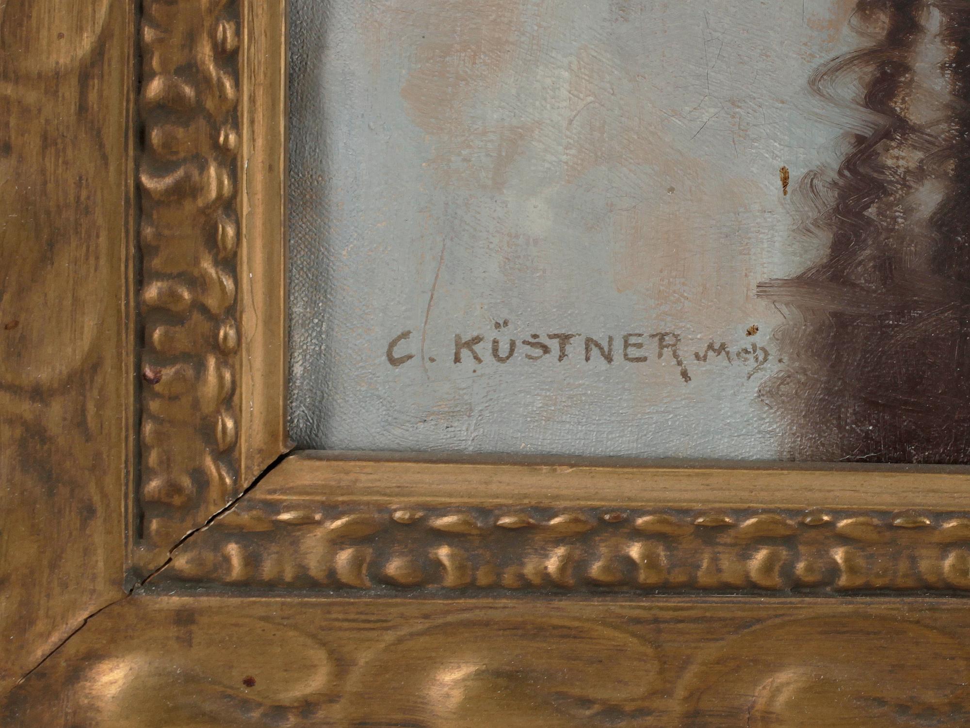 KARL KÜSTNER, olja på duk, sign.