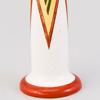 A 1900-1917 ceramic 'Fennia' vase for Arabia, Finland.