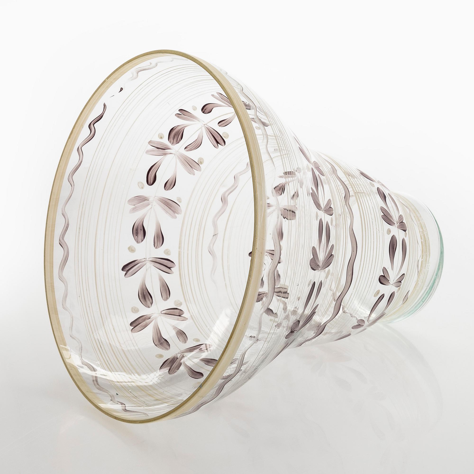 A 1940's jardinière for Kauklahden Lasitehdas.