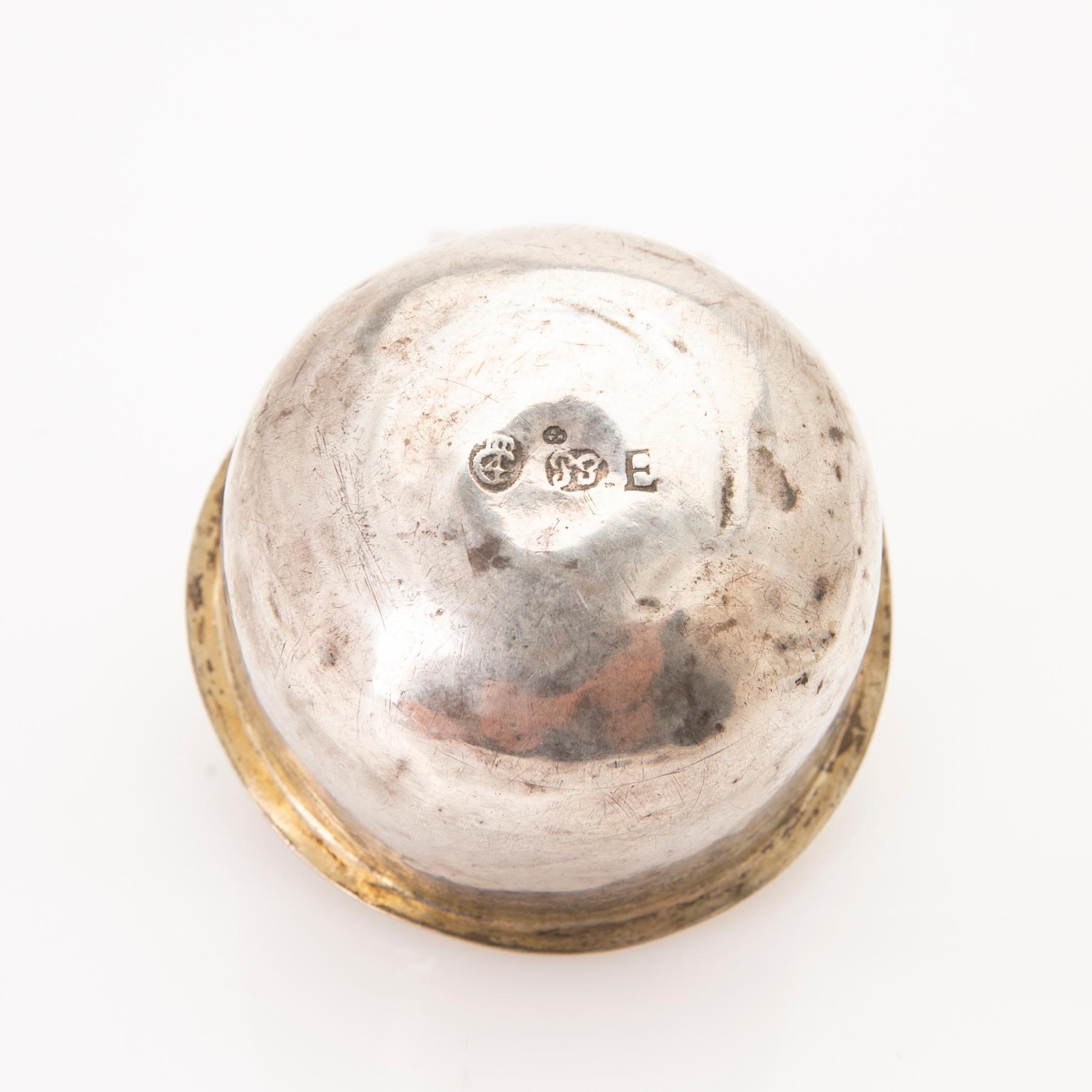 Tumbler, silver, Peter Gadd (active 1750–1764), Kristianstad.