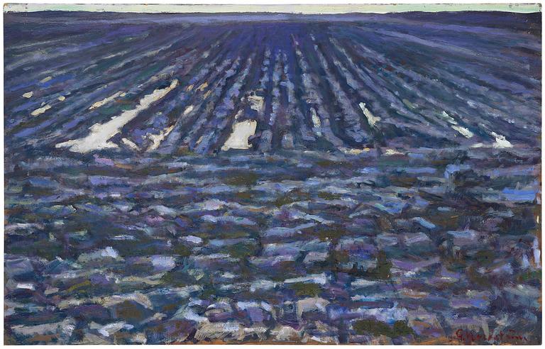 Gerhard Nordström, "Höstplöjning".