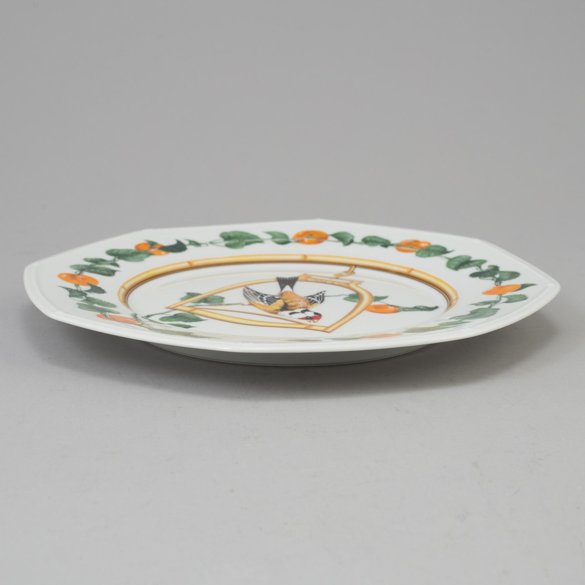 a set of 12 porcelain plates 