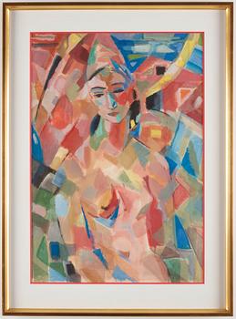 Jules Schyl, Cubist Woman.