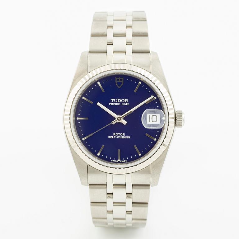 Tudor, Prince Date, "Championnat d’Europe de golf", wristwatch, 34 mm.