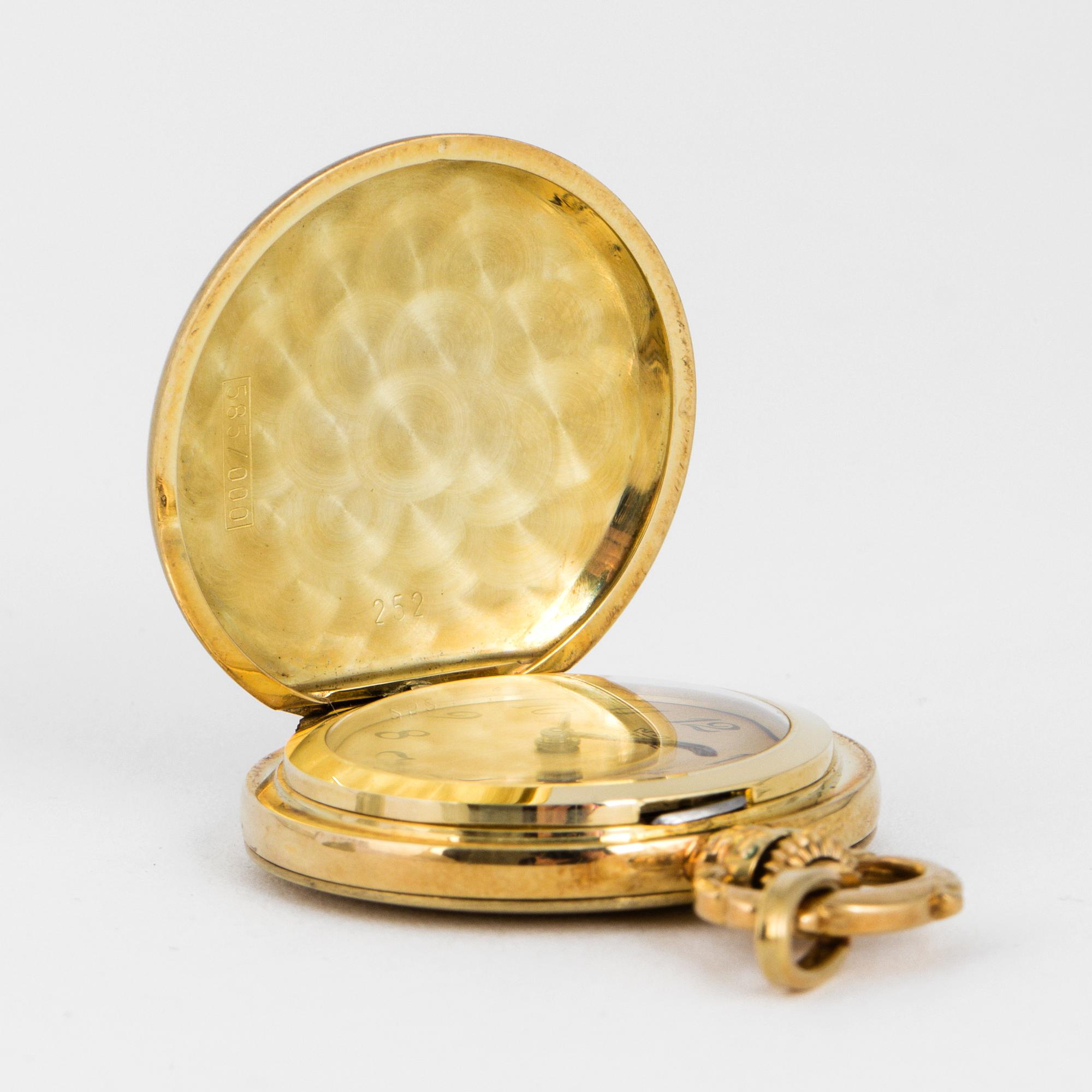 GLYCINE, pocketwatch, 27,5 mm,