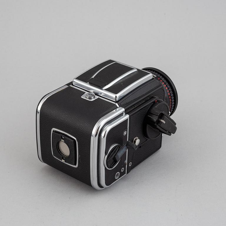 A Hasselblad 500 C/M camera.