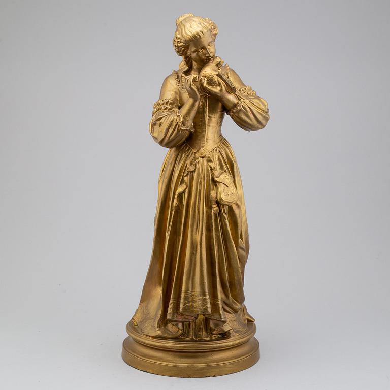 UNKNOWN ARTIST, sculpture, terracotta, late 19th century.