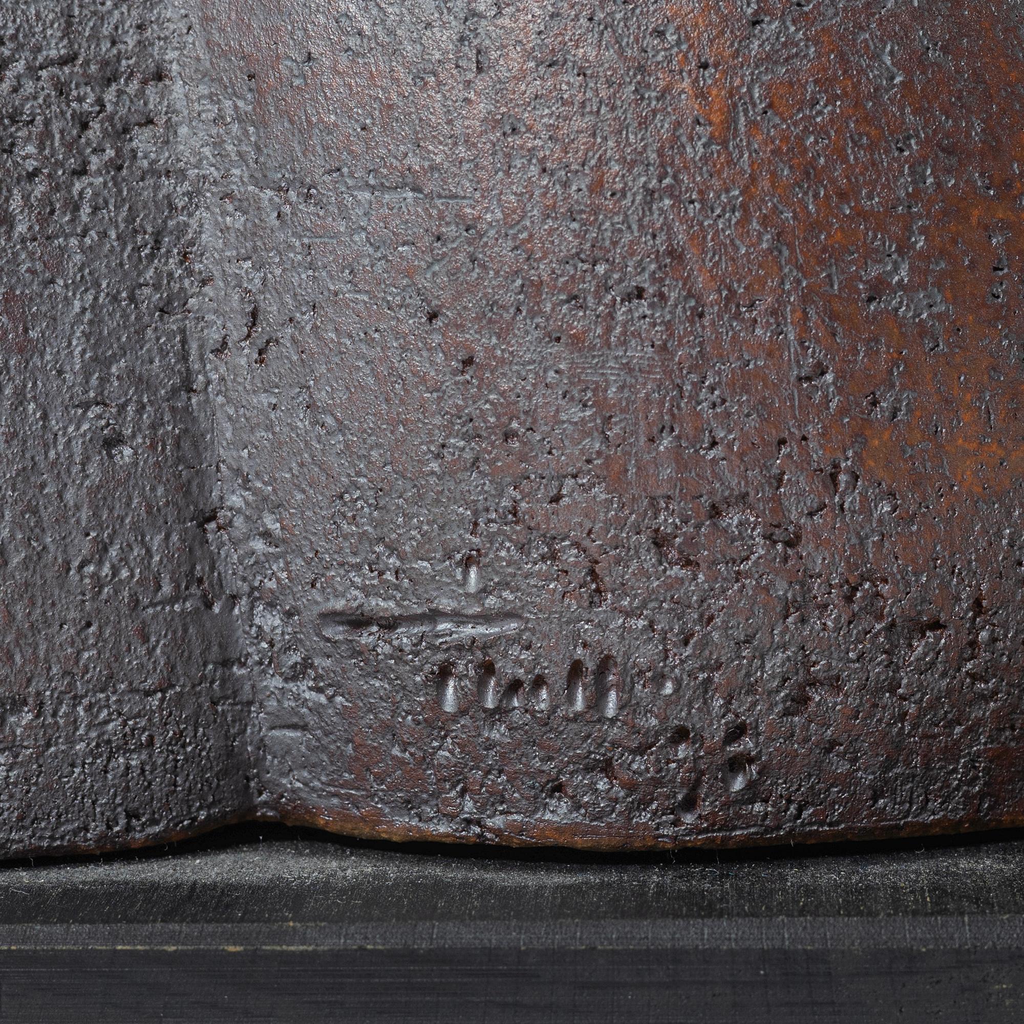 Claes Thell, skulpturer, 2 st, signerade.