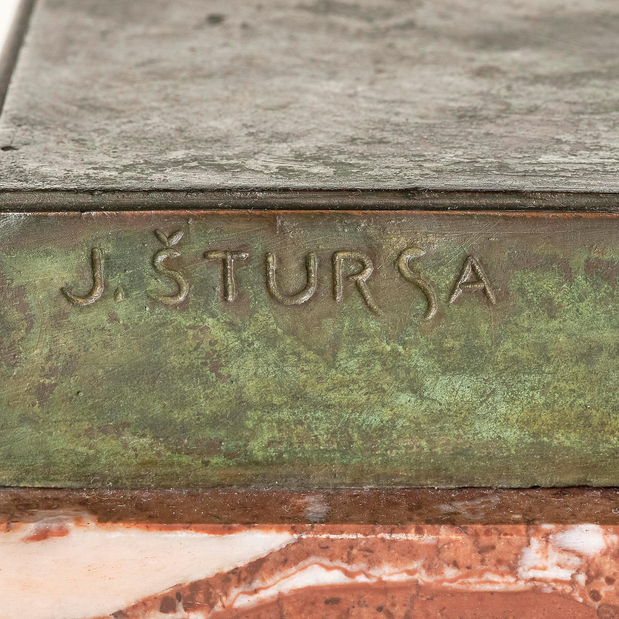 Jan Stursa, "The wounded" (Rraněný).