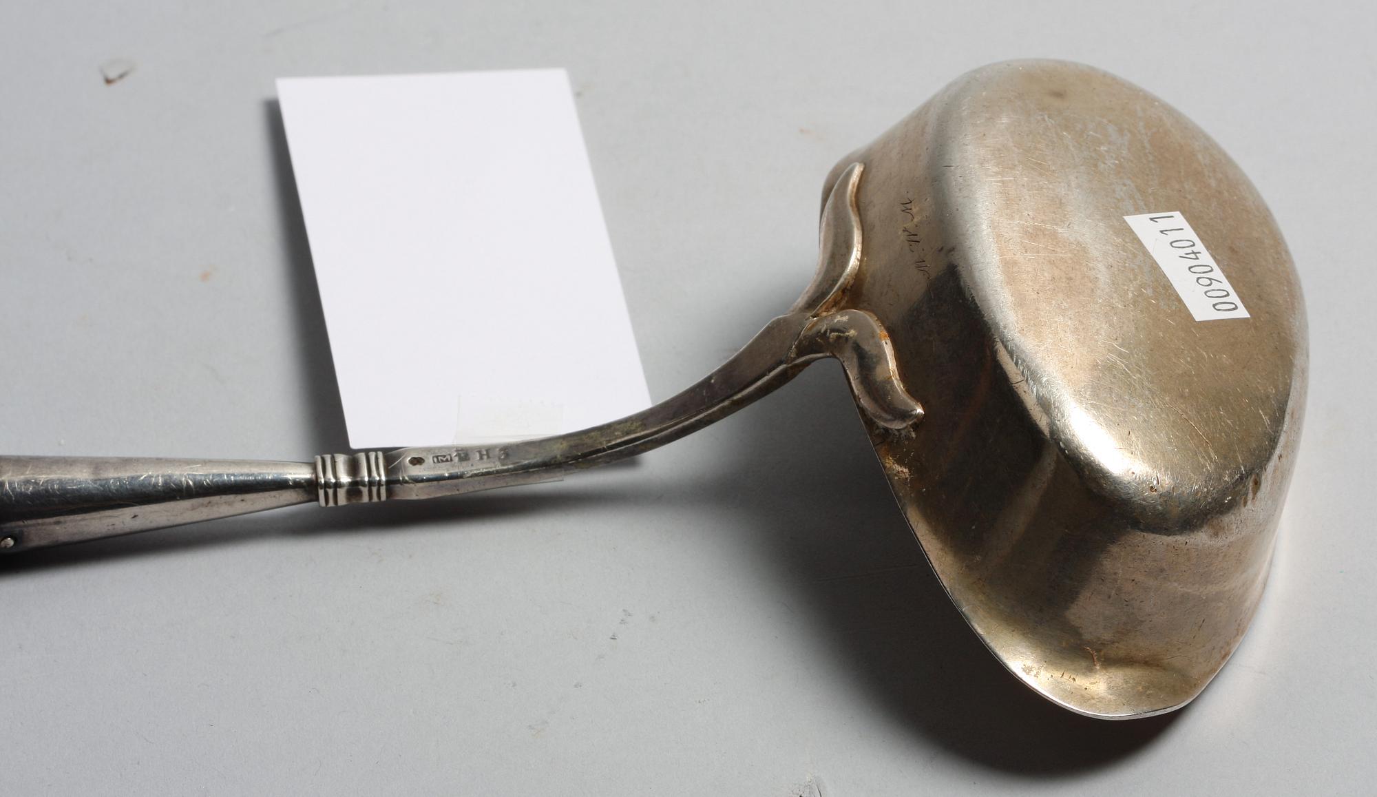 SOPPSLEV, silver, Jacob Möller, Malmö 1814.