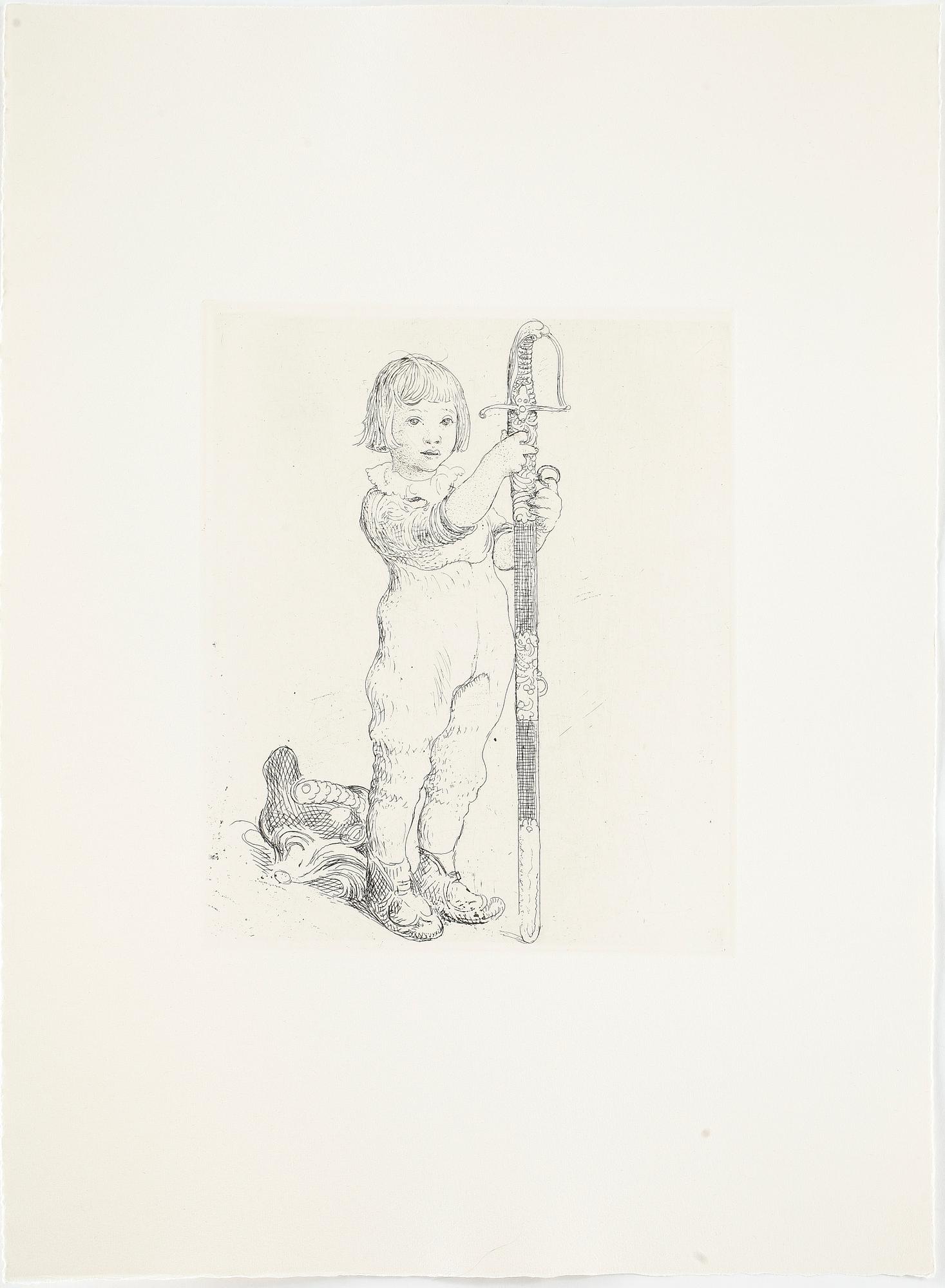 CARL LARSSON, efter, etsningar, 6 st, osign, tryckta 1983 hos Hjert & Hjert, från originalplåtar, numr. 65/360.