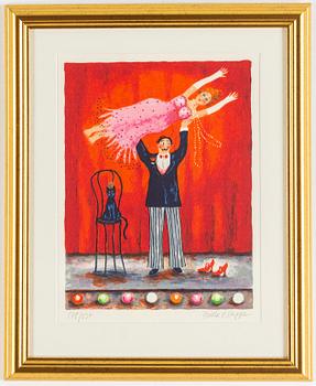PERNILLA STAPPE, lithograph in colours, signed 178/237.