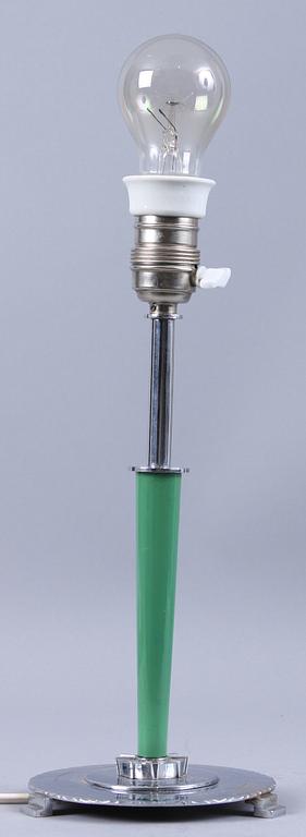 BORDSLAMPA, art deco, 1930-tal.