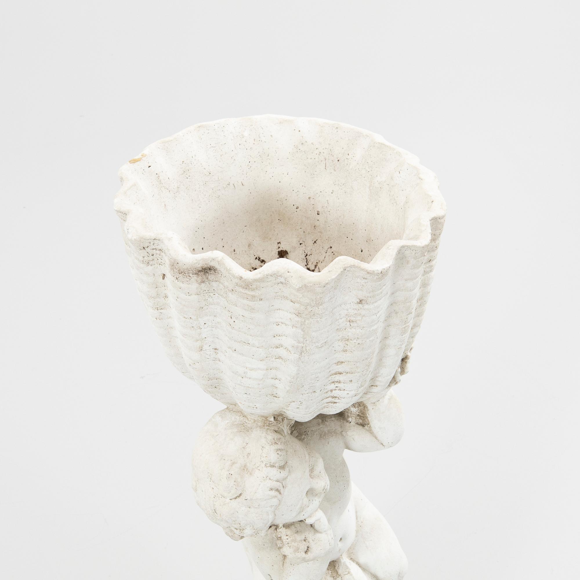 Pedestal with outer casing, 20th century.