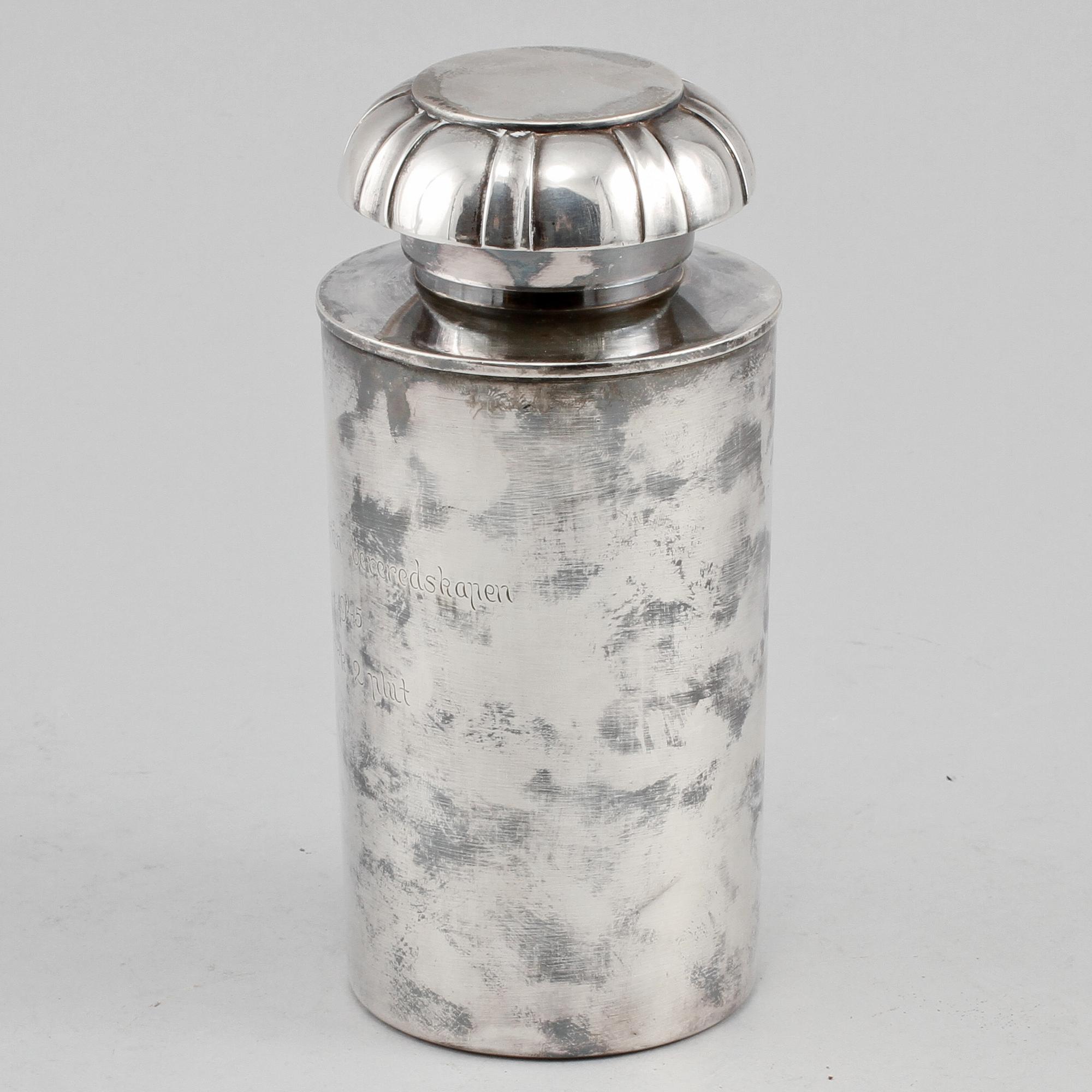 SHAKER, nysilver, 1900-talets andra kvartal.
