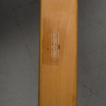 FÅTÖLJ, "Eva", Bruno Mathsson, Firma Karl Mathsson Värnamo 1966.