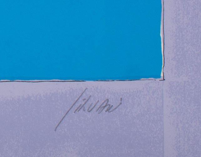 CHRISTIAN SILVAIN, färgserigrafi, signerad och numrerad 53/200.