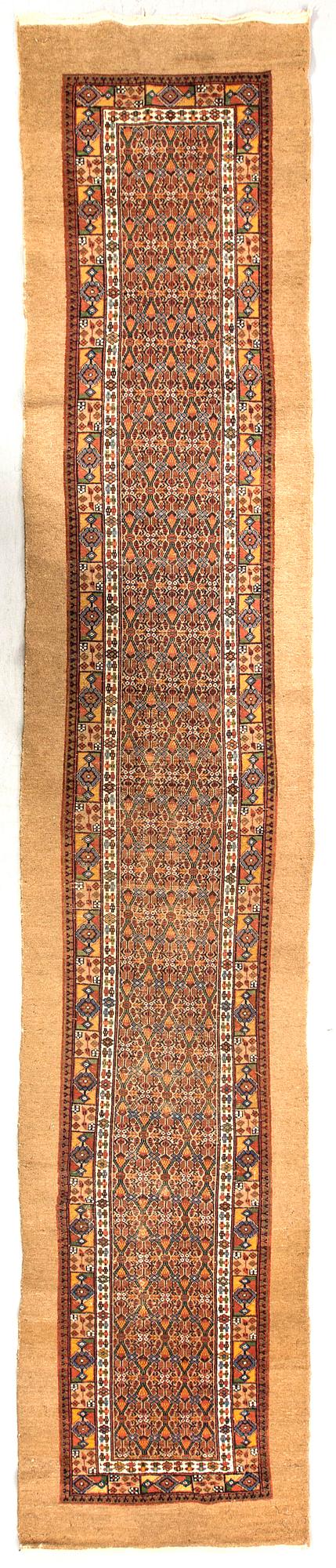 An antique west Persian runner ca 510 x 102 cm.