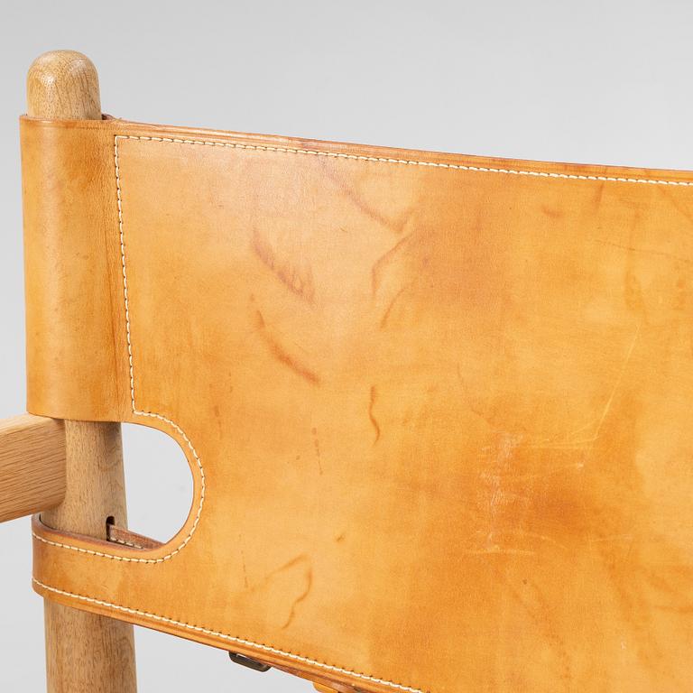Børge Mogensen, armchairs, a pair, model 3238, Fredericia Stolefabrik, Denmark, 1960s/70s.